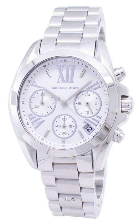 michael kors bradshaw silver dial